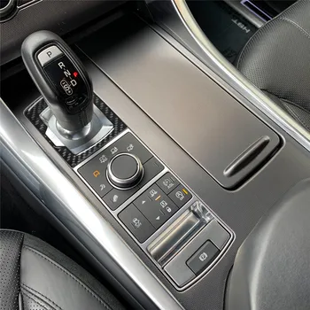 Автомобильные Наклейки для Land Rover или Range Rover Sport 2014-201 Молдинги для интерьера из углеродного волокна, декоративные аксессуары в полоску